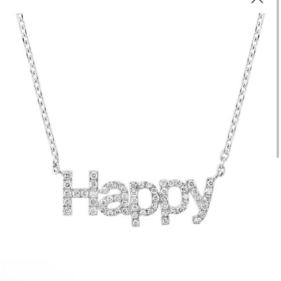 Dillpicky show only- buy Happy get Lucky for FREE!! EFFY Lucky Diamond Necklace - Picture 9 of 9